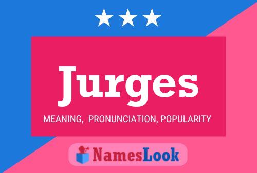 Jurges 名字海报