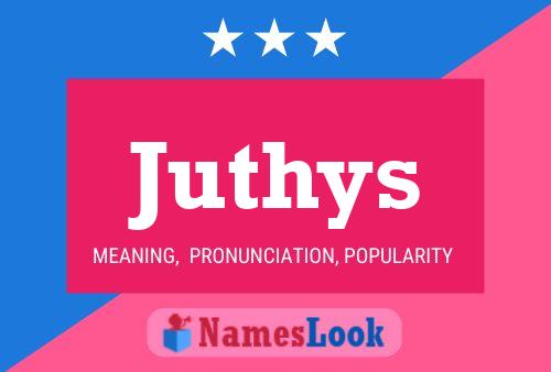 Juthys 名字海报