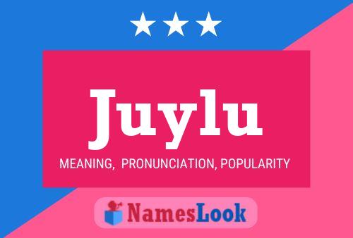 Juylu 名字海报