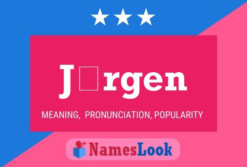 Jürgen 名字海报