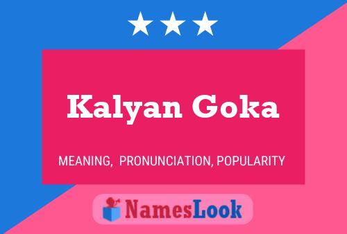 Kalyan Goka 名字海报