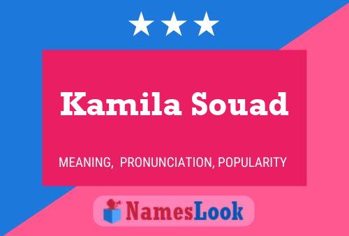 Kamila Souad 名字海报