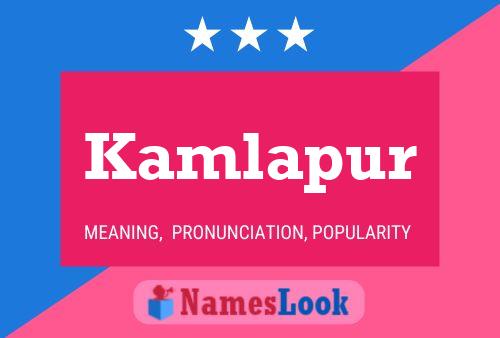 Kamlapur 名字海报