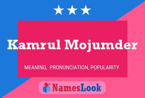 Kamrul Mojumder 名字海报