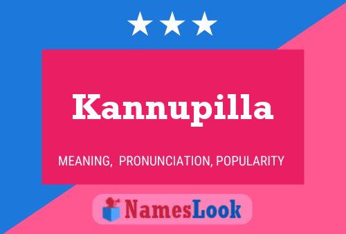 Kannupilla 名字海报