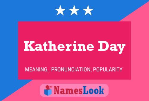 Katherine Day 名字海报