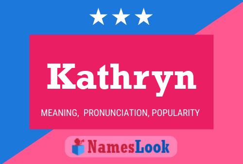 Kathryn 名字海报