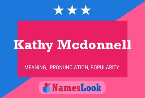 Kathy Mcdonnell 名字海报