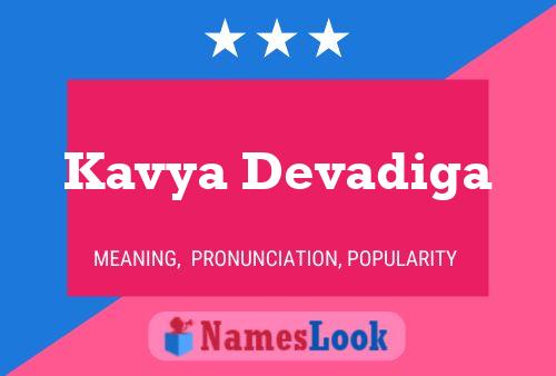 Kavya Devadiga 名字海报