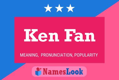 Ken Fan 名字海报