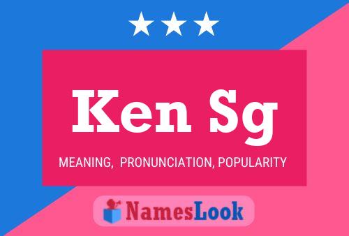 Ken Sg 名字海报