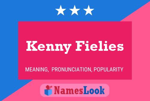 Kenny Fielies 名字海报