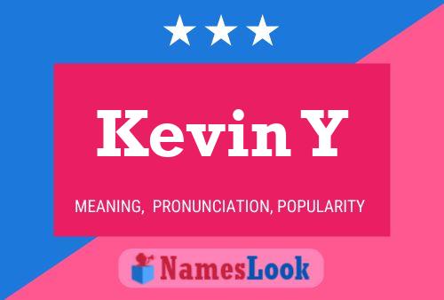 Kevin Y 名字海报