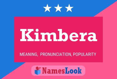 Kimbera 名字海报