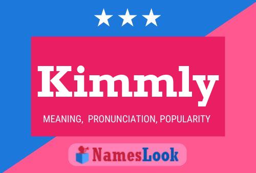 Kimmly 名字海报