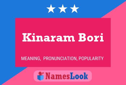 Kinaram Bori 名字海报