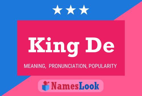 King De 名字海报