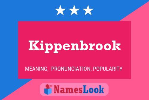 Kippenbrook 名字海报