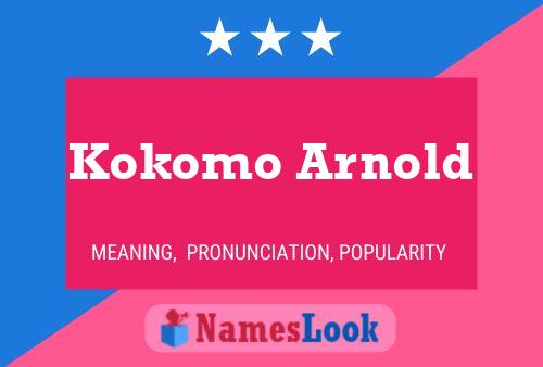 Kokomo Arnold 名字海报