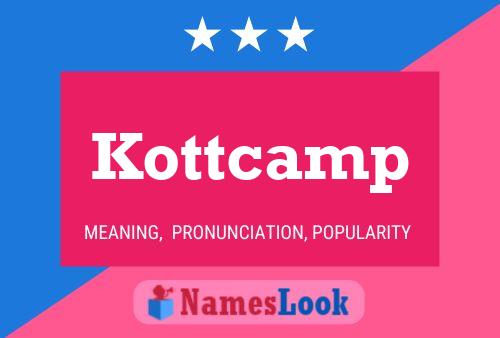 Kottcamp 名字海报