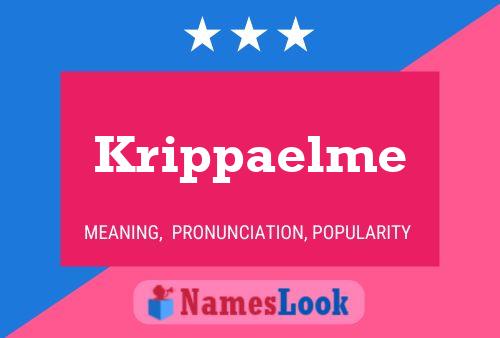 Krippaelme 名字海报