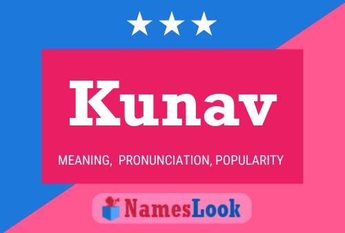 Kunav 名字海报