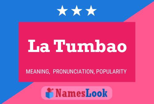 La Tumbao 名字海报