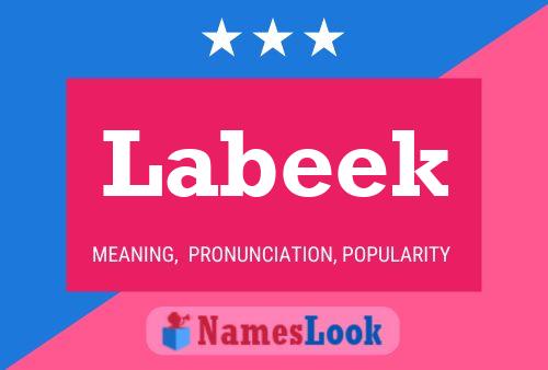 Labeek 名字海报