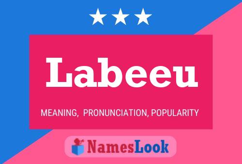 Labeeu 名字海报