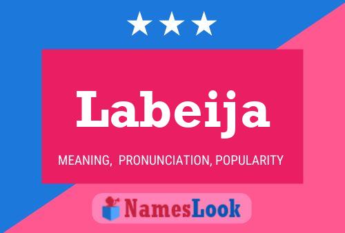 Labeija 名字海报