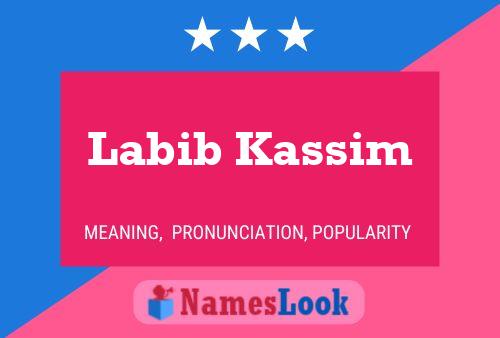 Labib Kassim 名字海报