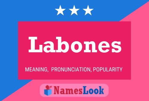 Labones 名字海报