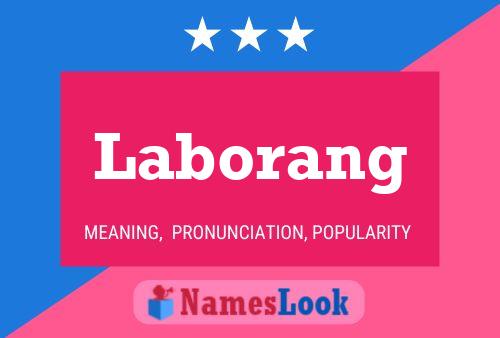 Laborang 名字海报