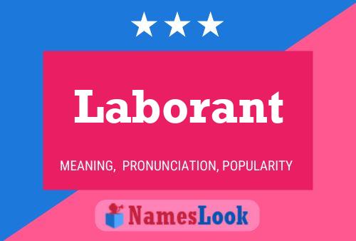 Laborant 名字海报