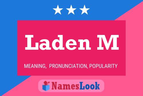 Laden M 名字海报