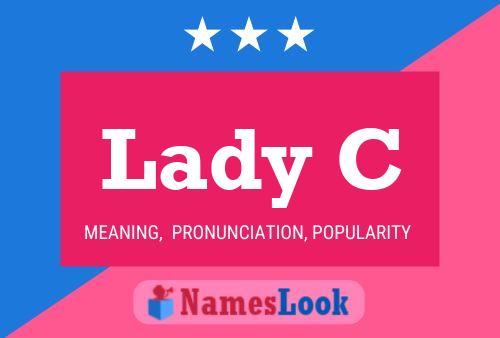 Lady C 名字海报