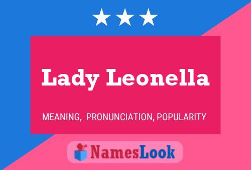 Lady Leonella 名字海报