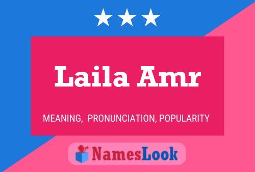 Laila Amr 名字海报