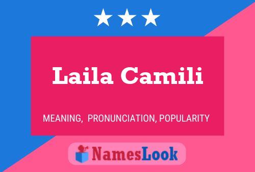 Laila Camili 名字海报