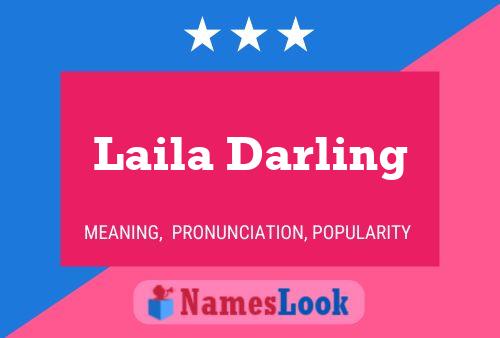 Laila Darling 名字海报