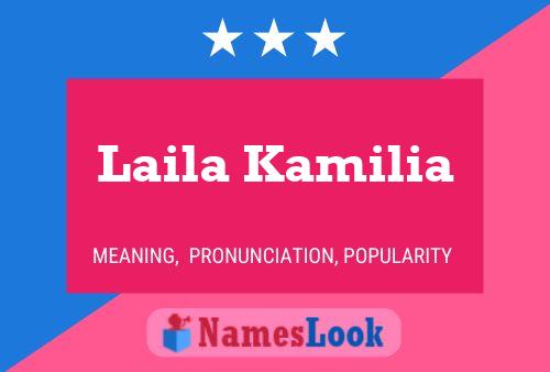 Laila Kamilia 名字海报