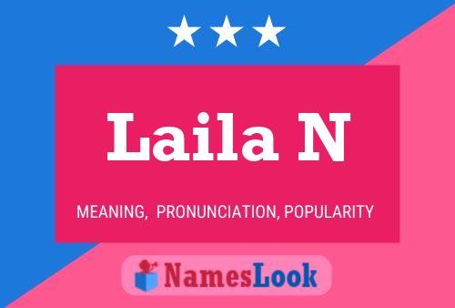 Laila N 名字海报