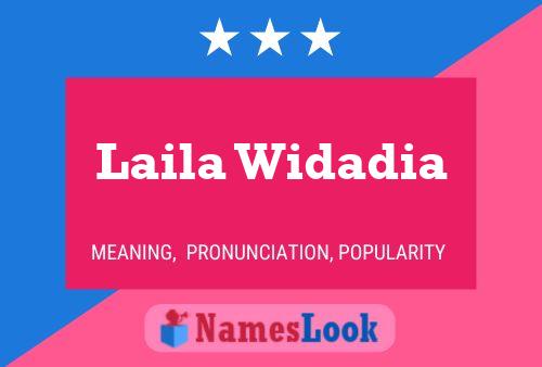 Laila Widadia 名字海报