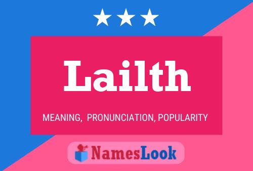 Lailth 名字海报