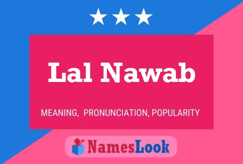 Lal Nawab 名字海报