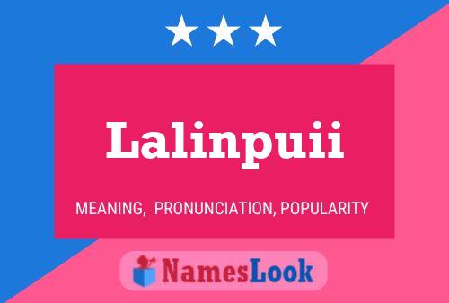 Lalinpuii 名字海报