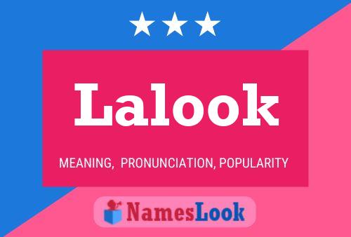 Lalook 名字海报