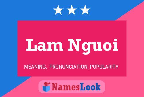 Lam Nguoi 名字海报