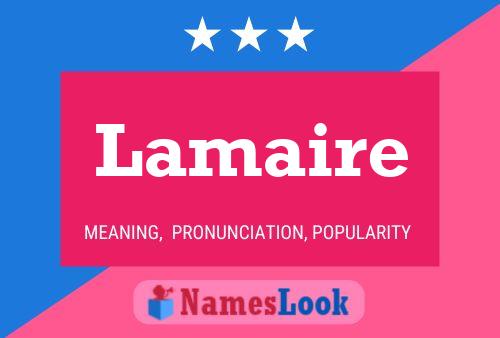 Lamaire 名字海报