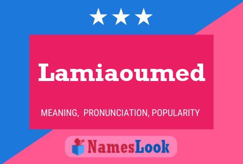 Lamiaoumed 名字海报